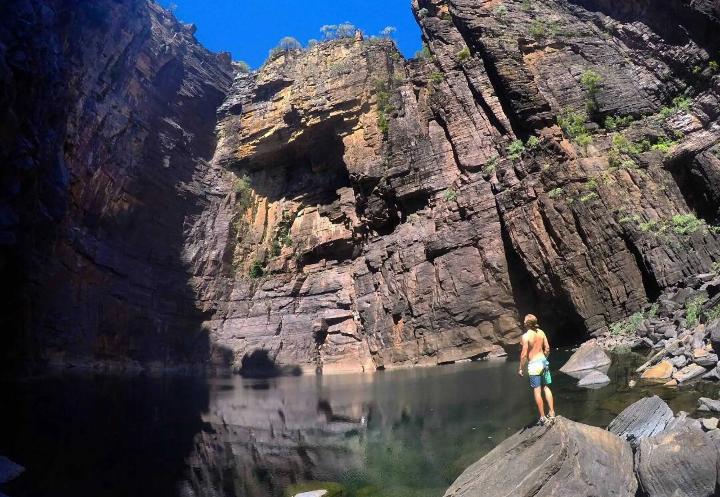 sandstone cliffs