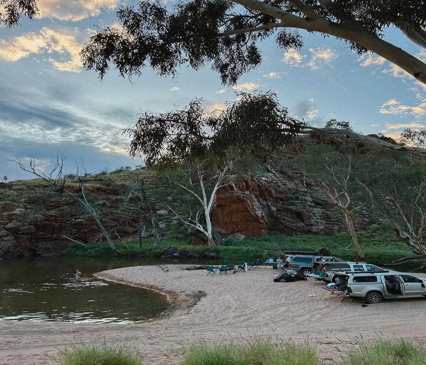 How To Find Hidden Waterholes Near Alice Springs?