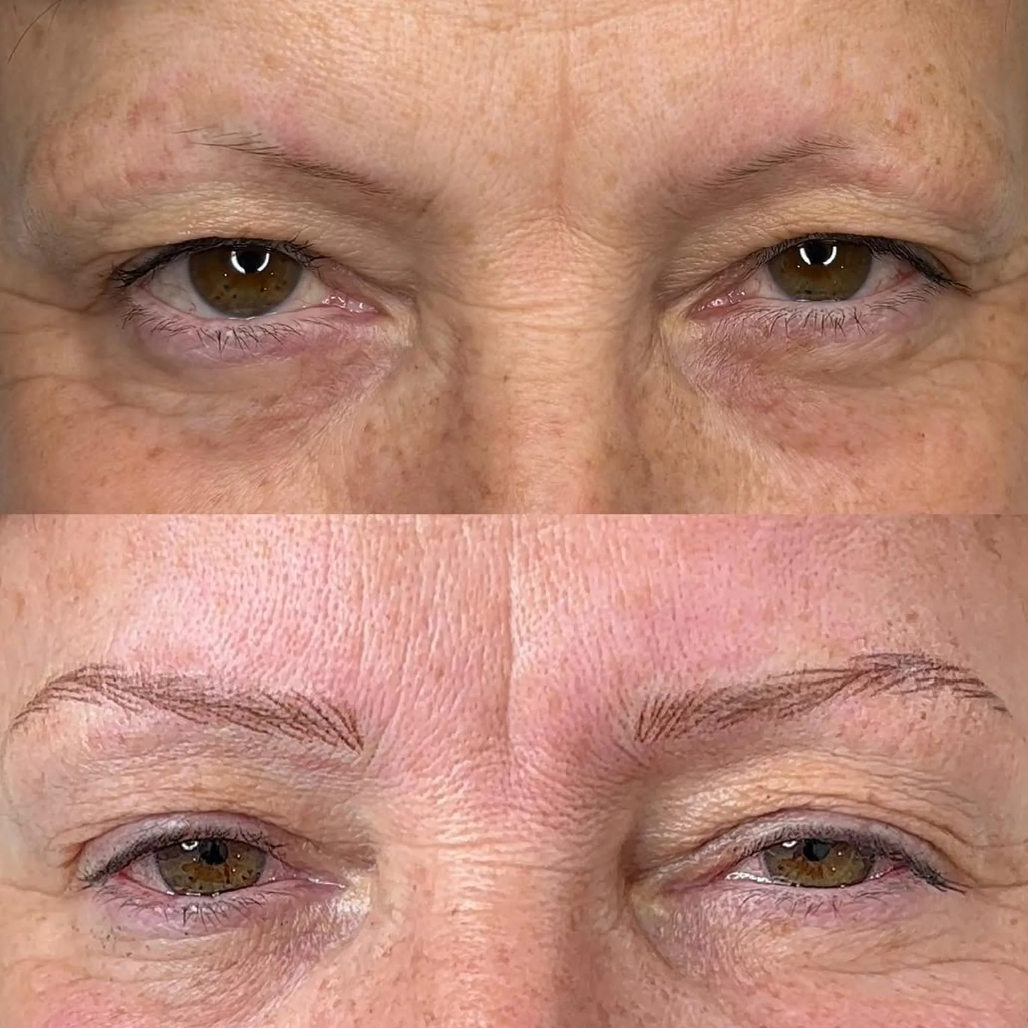 comparison of brow tattoo styles