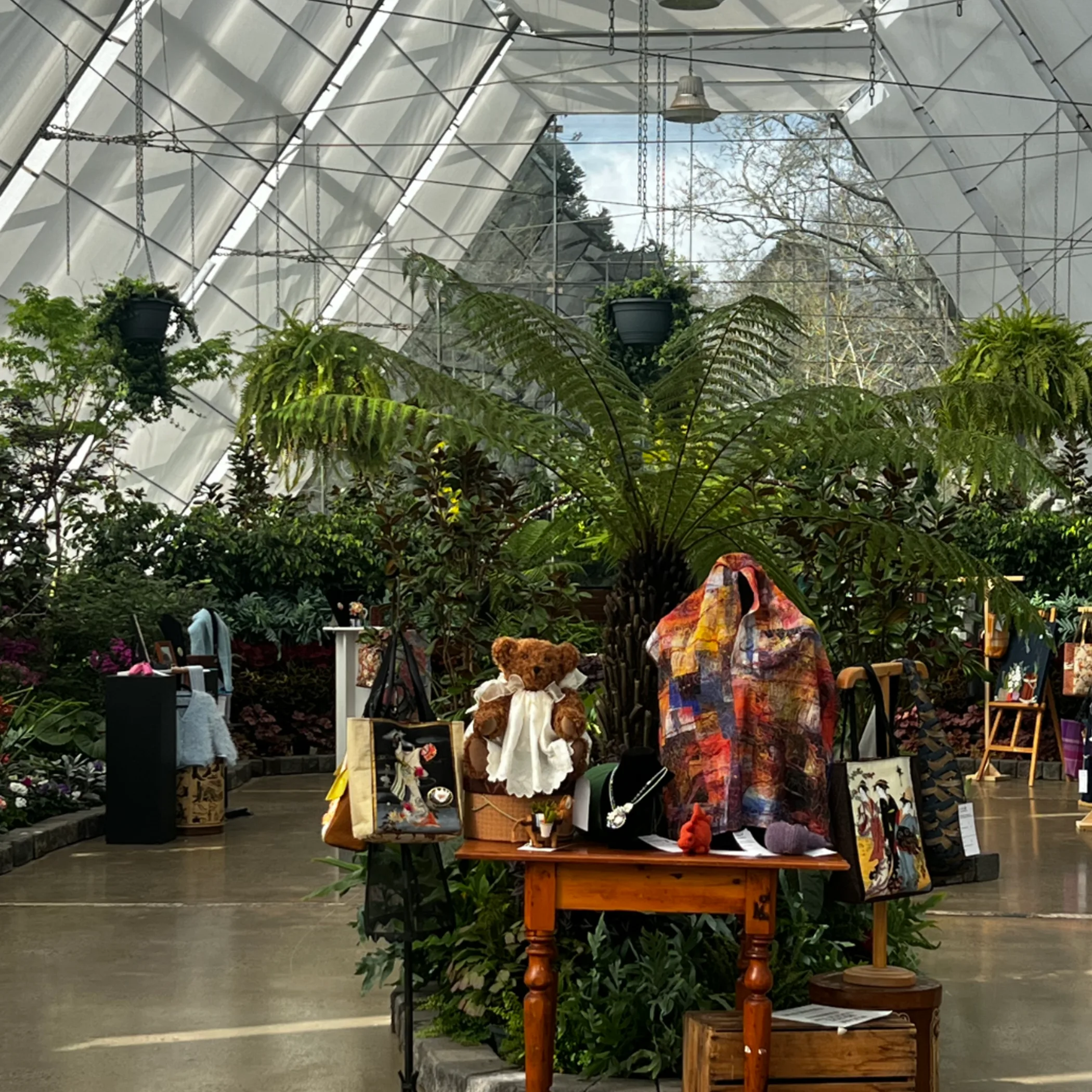 botanical gardens conservatory displays